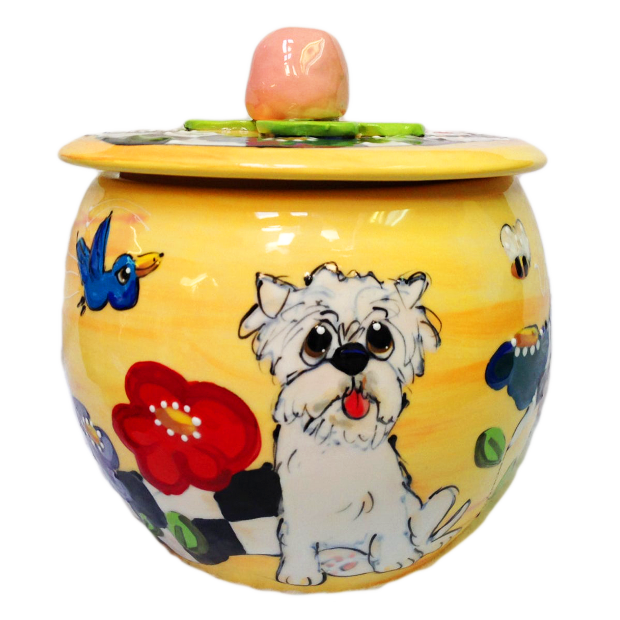 West Highland Terrier Treat Jar