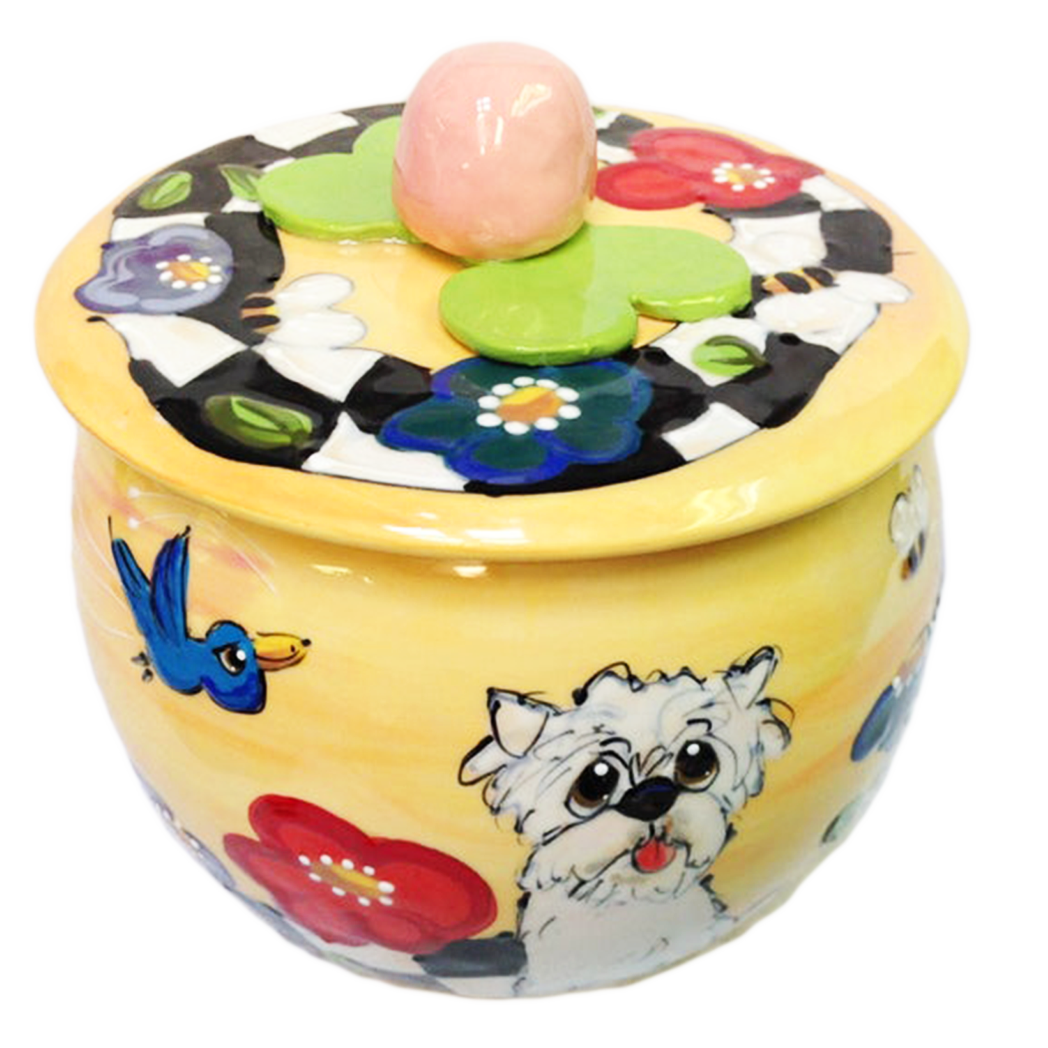 West Highland Terrier Treat Jar