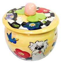 West Highland Terrier Treat Jar