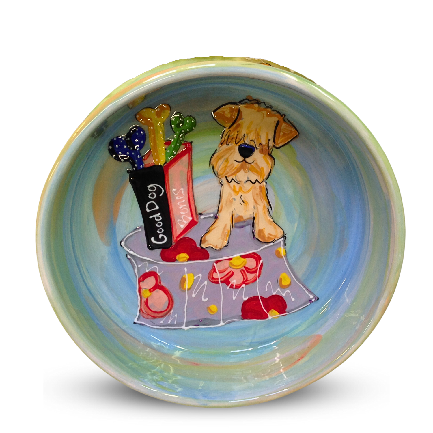 Wheaten Terrier Dog Bowl