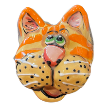 Tabby Cat Wall Sculpture