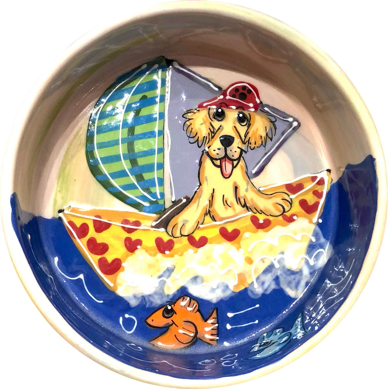 Whimsical Dog Bowl