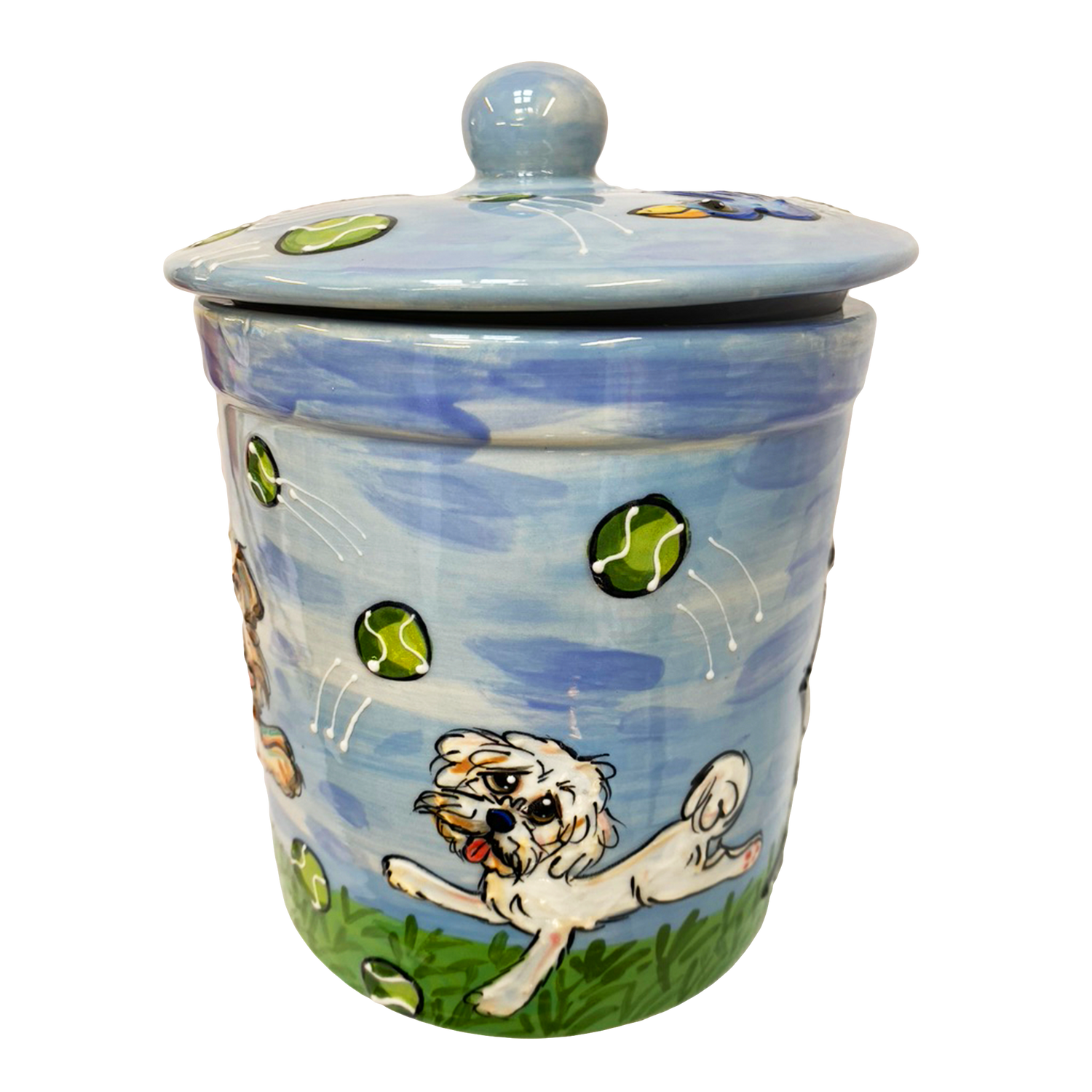 Customized Ceramic Doggie Treat Jar