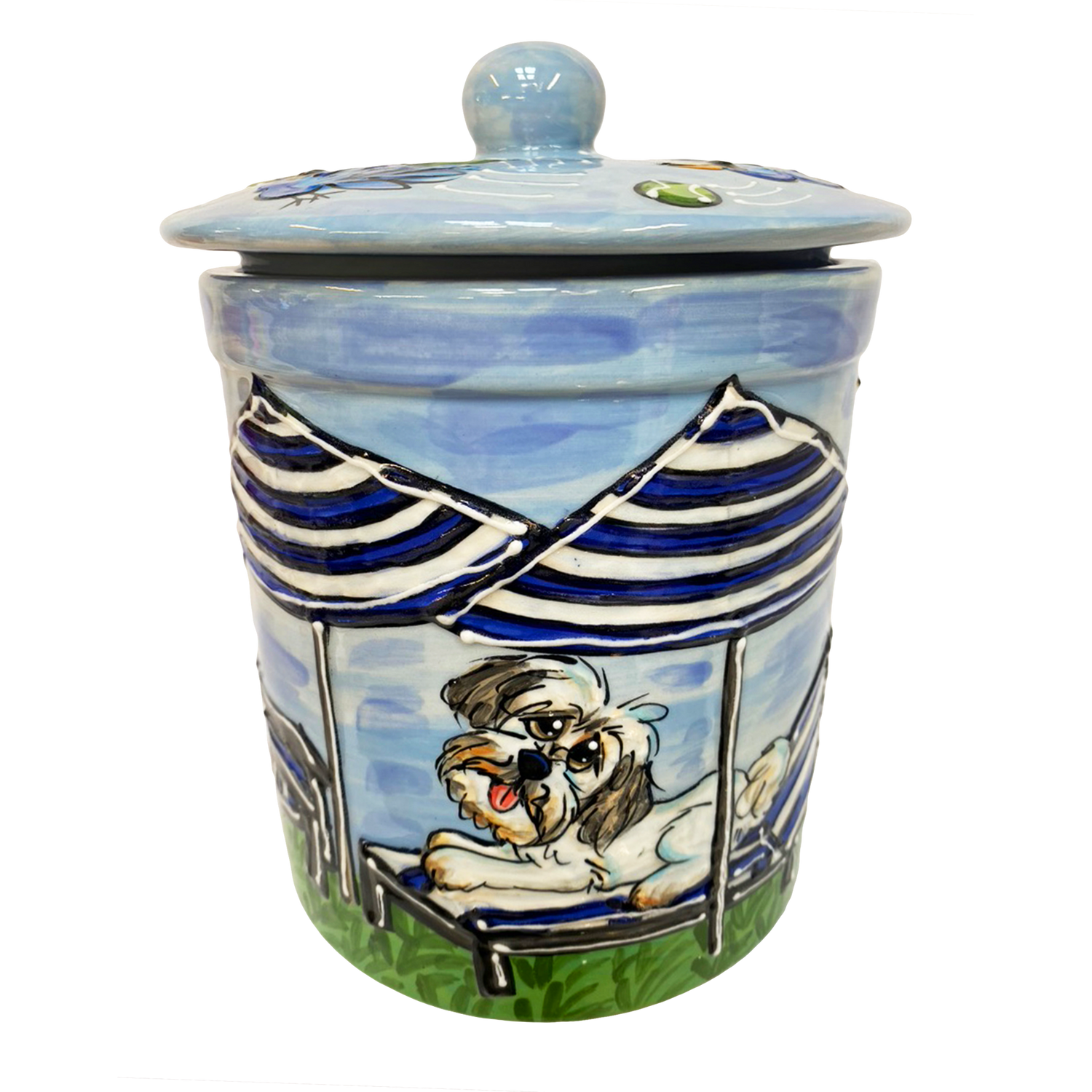 Customized Ceramic Doggie Treat Jar