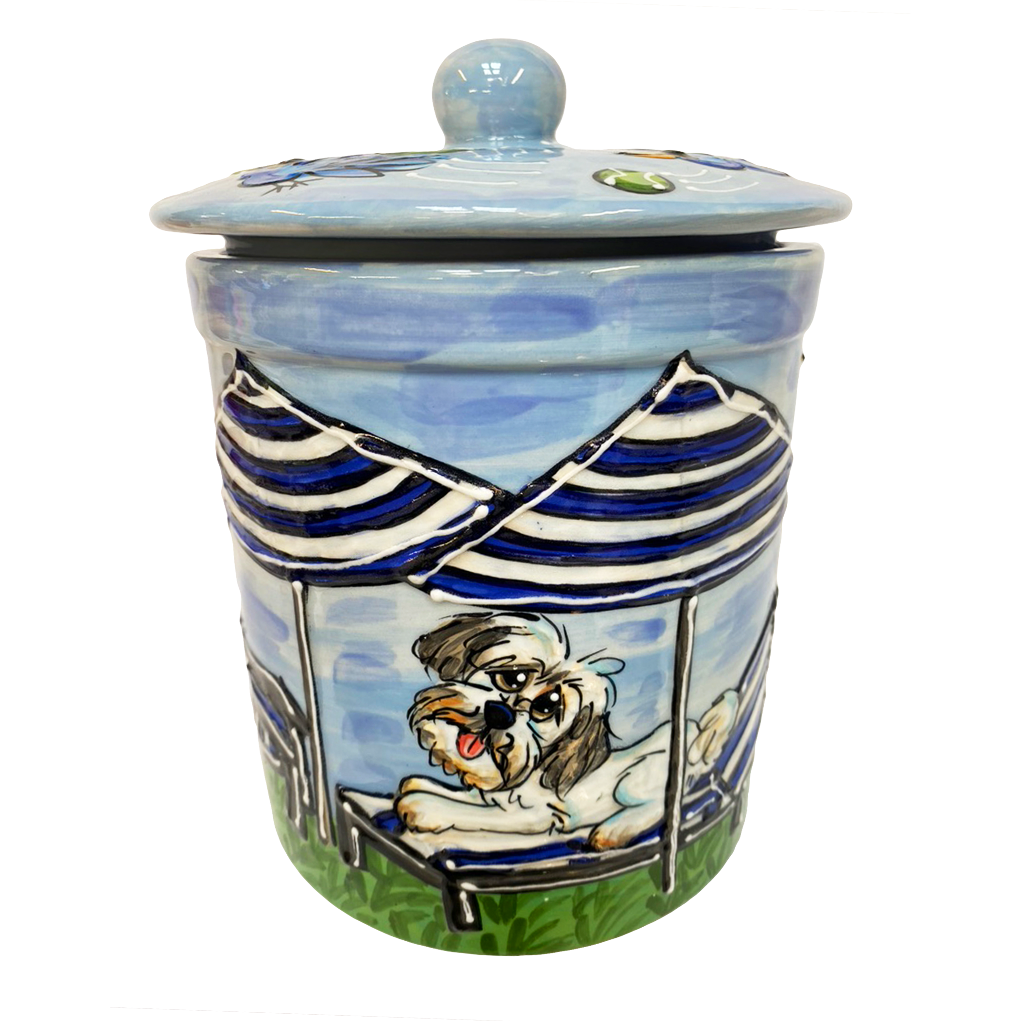 Customized Ceramic Doggie Treat Jar