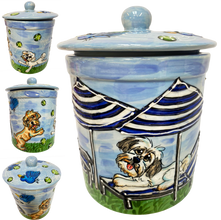 Customized Ceramic Doggie Treat Jar