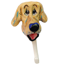 Yellow Labrador Wall Sculpture