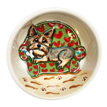 Yorkie Terrier Dog Bowl