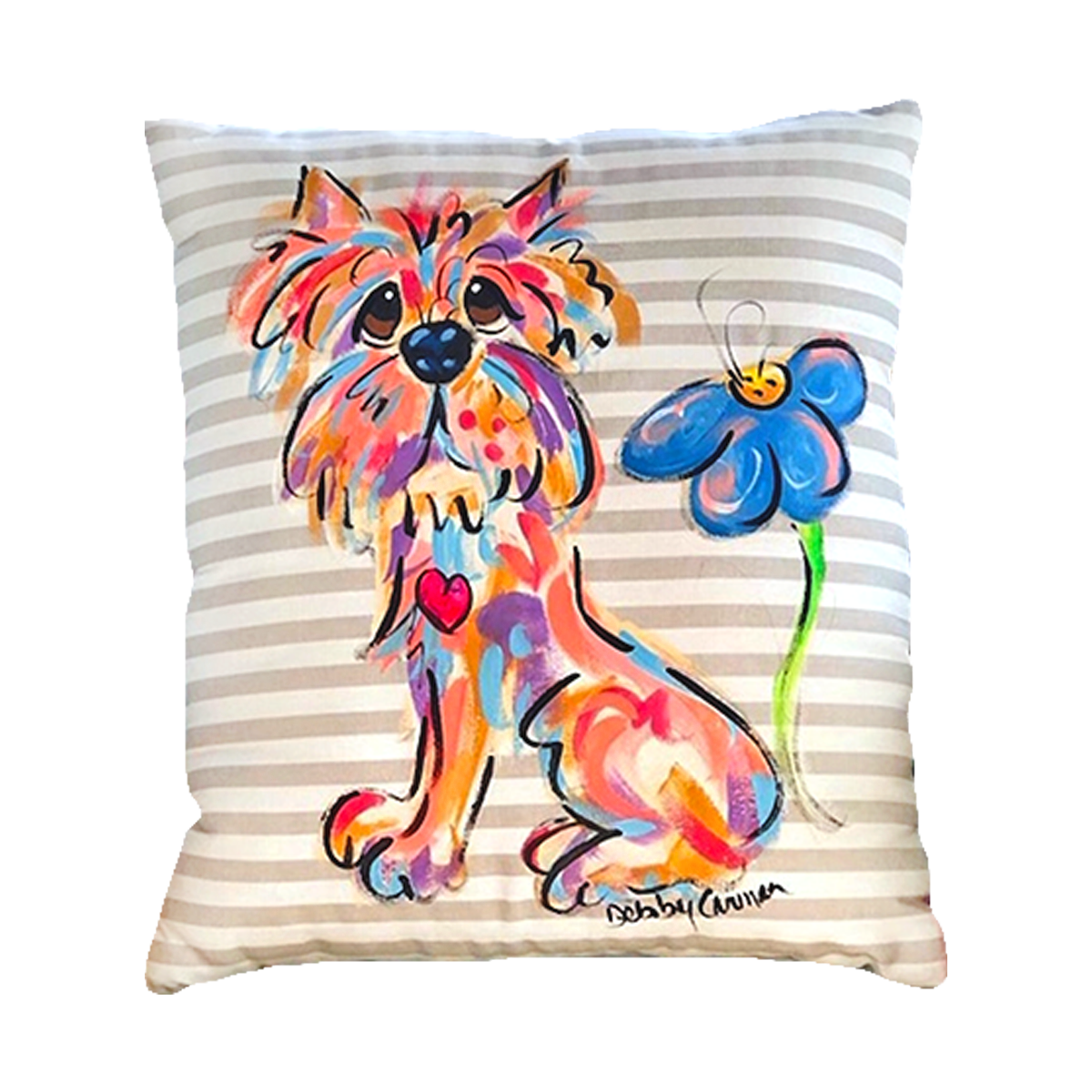 Yorkie Terrier Pillow