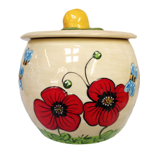 Yorkie Garden Daze Treat Jar