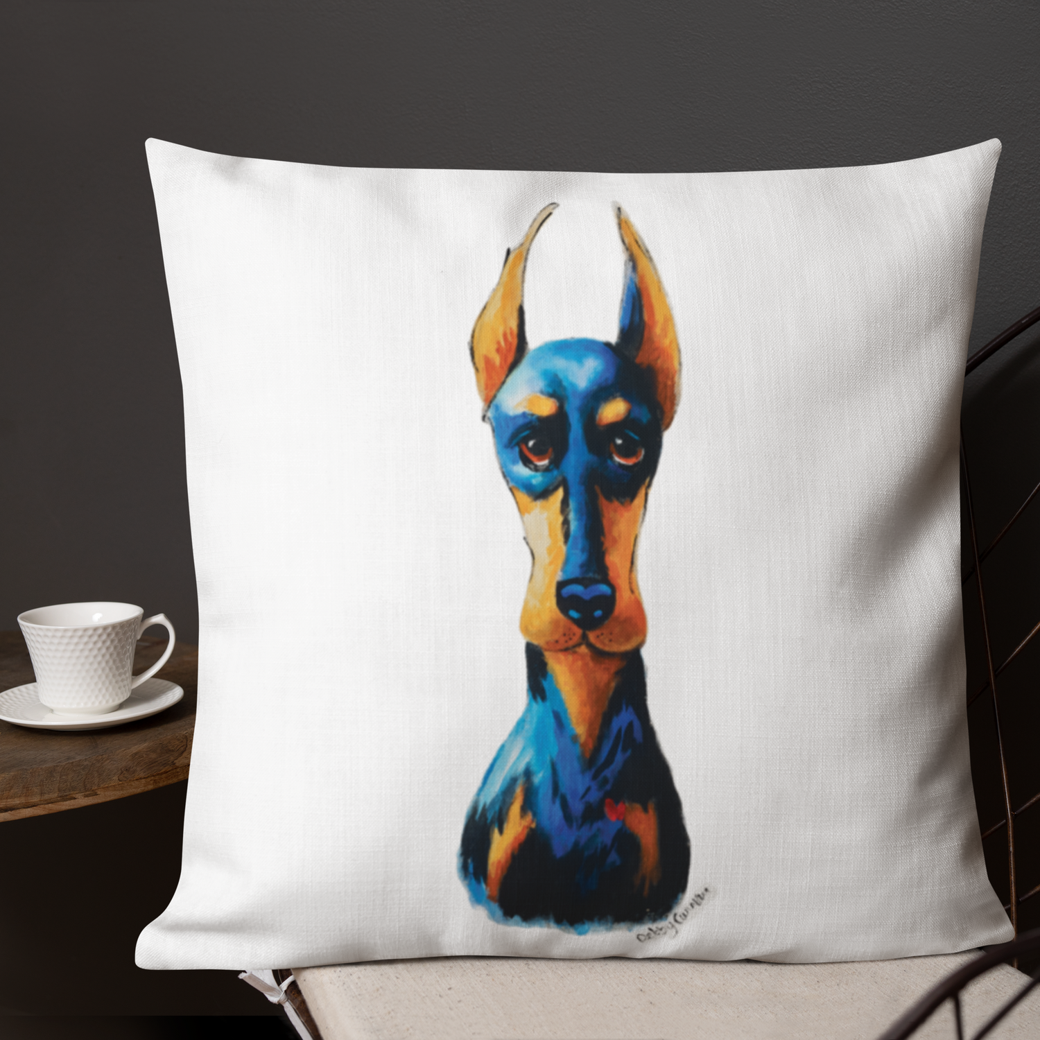 Doberman Pinscher Pillow