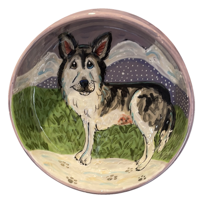 Ausky Heartly Dog Bowl