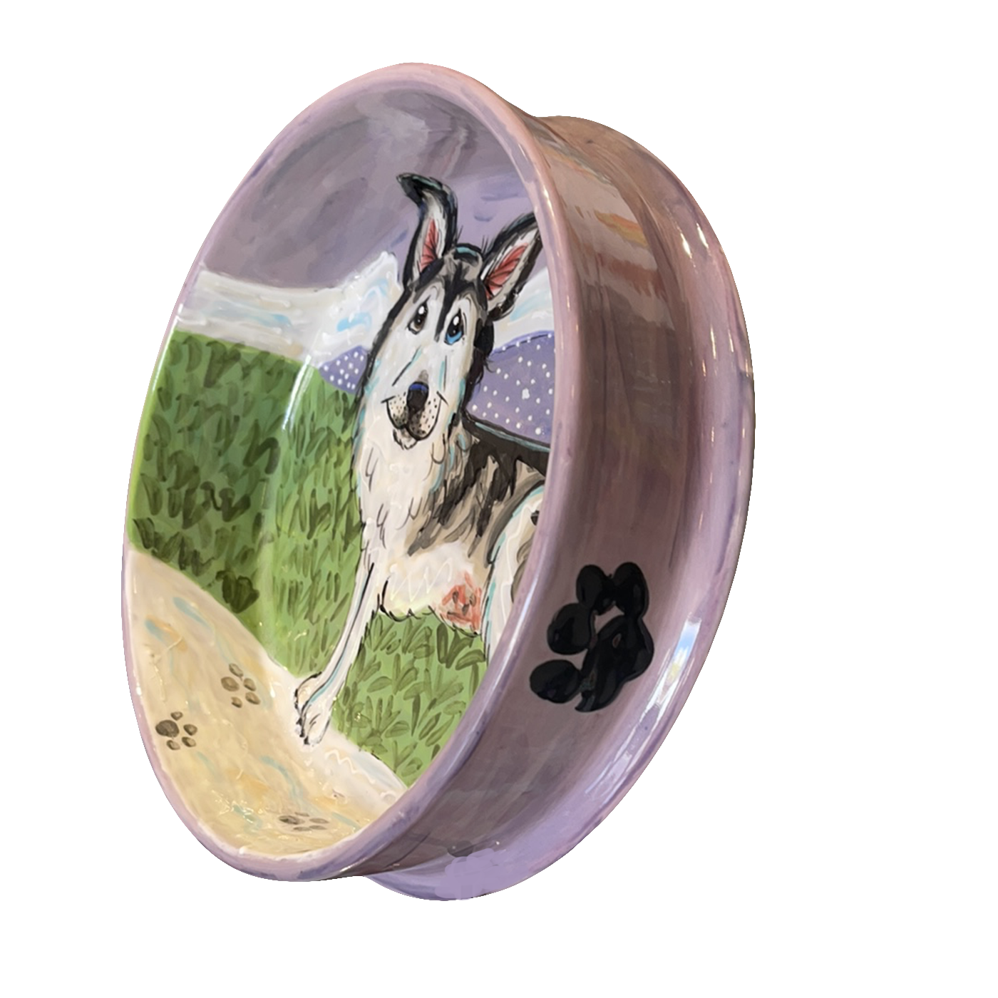 Ausky Heartly Dog Bowl