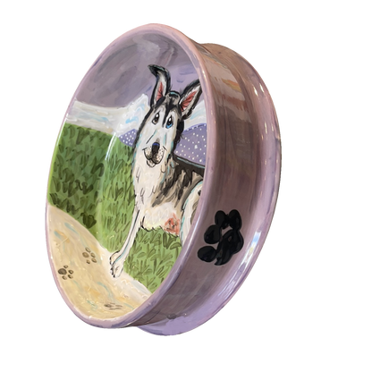 Ausky Heartly Dog Bowl