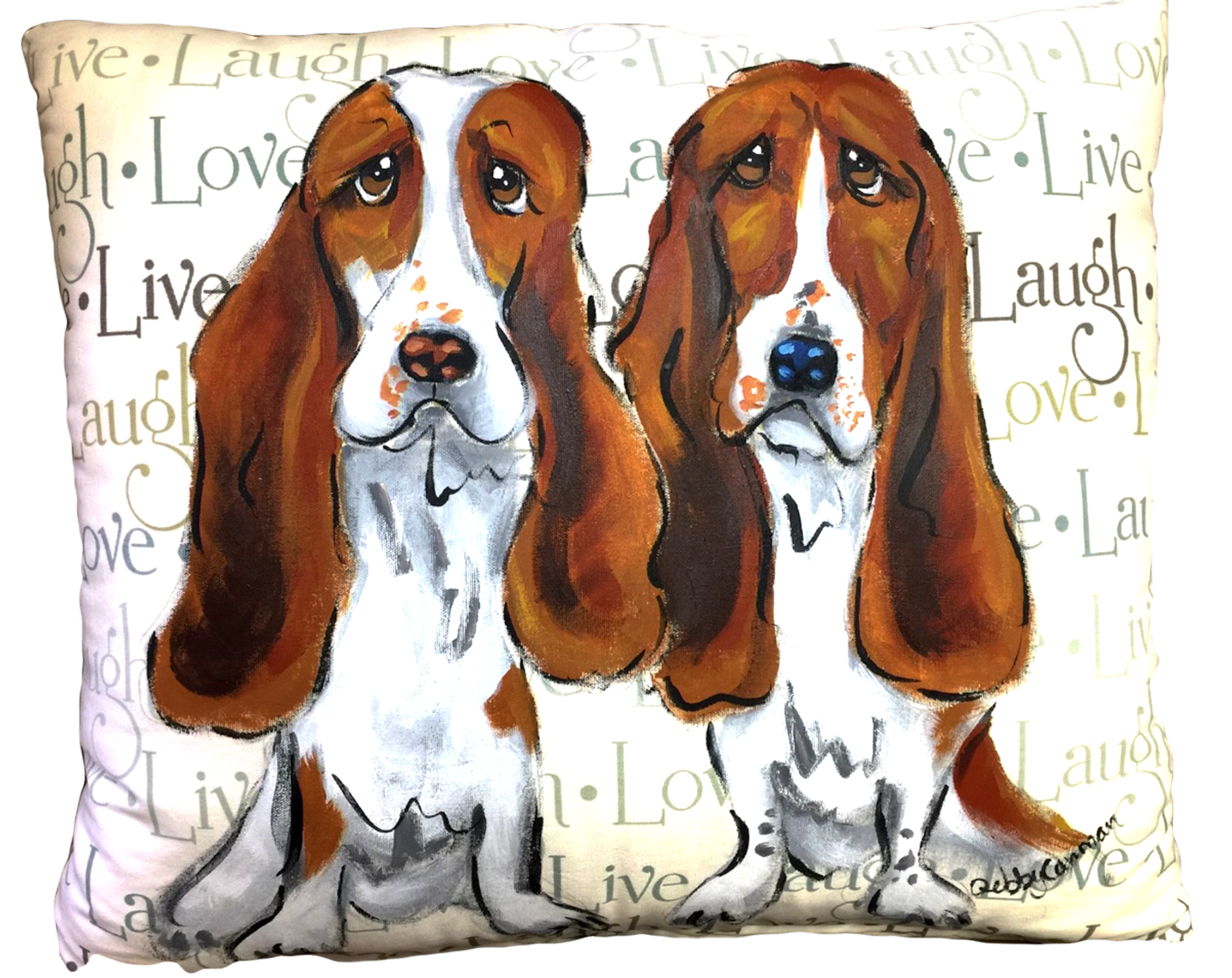 Basset Hound Pillow