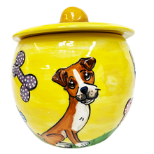 Boxer Treat Jar