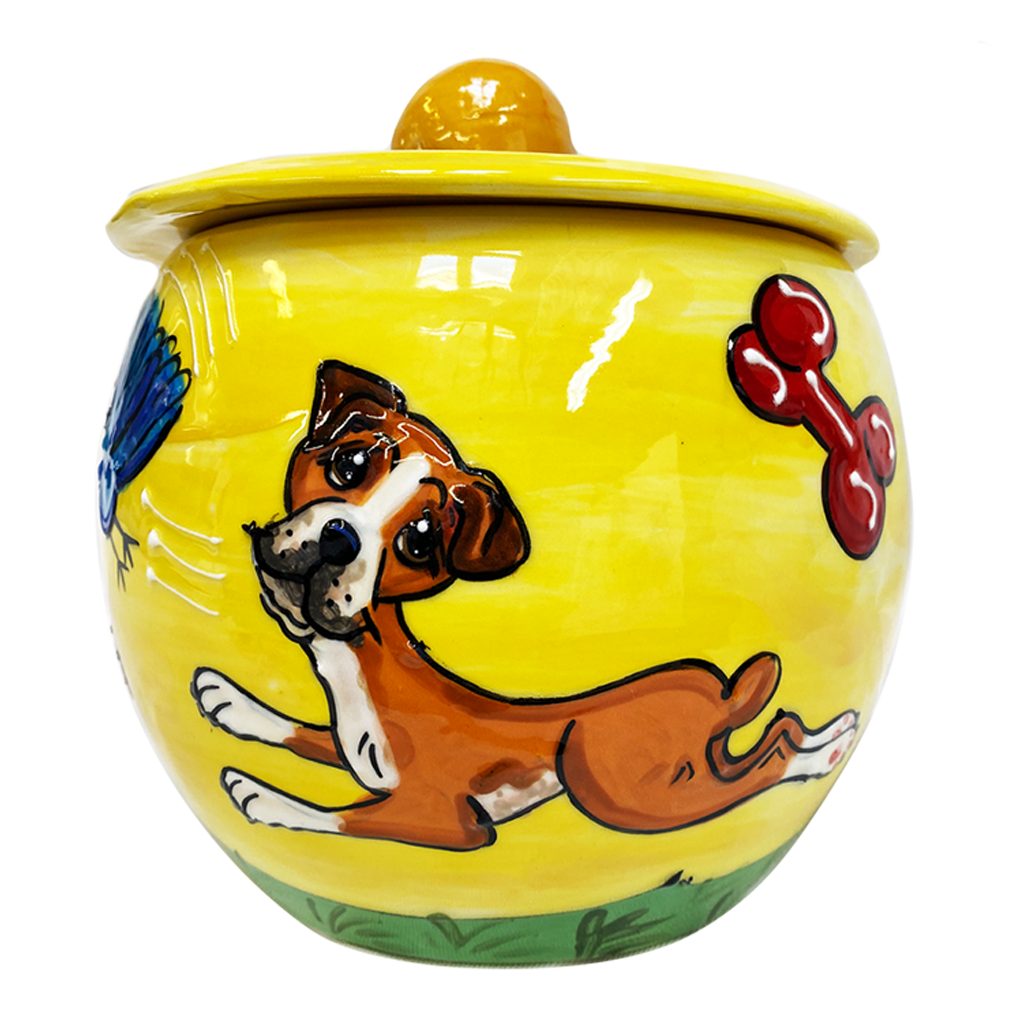 Boxer Treat Jar