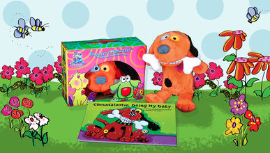 Chewdalootie© Book & Hand Puppet Gift Box Set