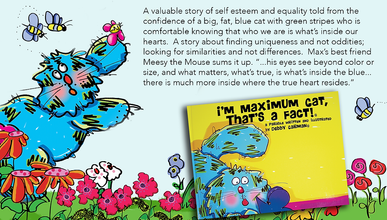 Maximum Cat© Book & Plush Hand Puppet Gift Set