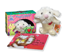Cha Cha, The Dancing Dog© Book & Hand Puppet Gift Boxed Set