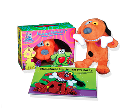 Chewdalootie© Book & Hand Puppet Gift Box Set
