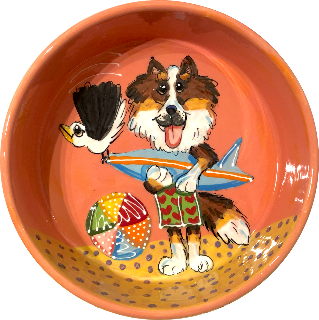 Sheltie Dog Bowl