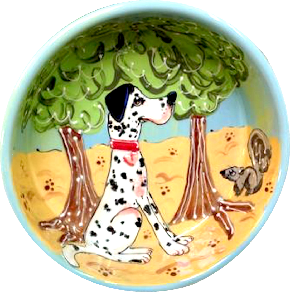 Dalmatian Pet Bowl