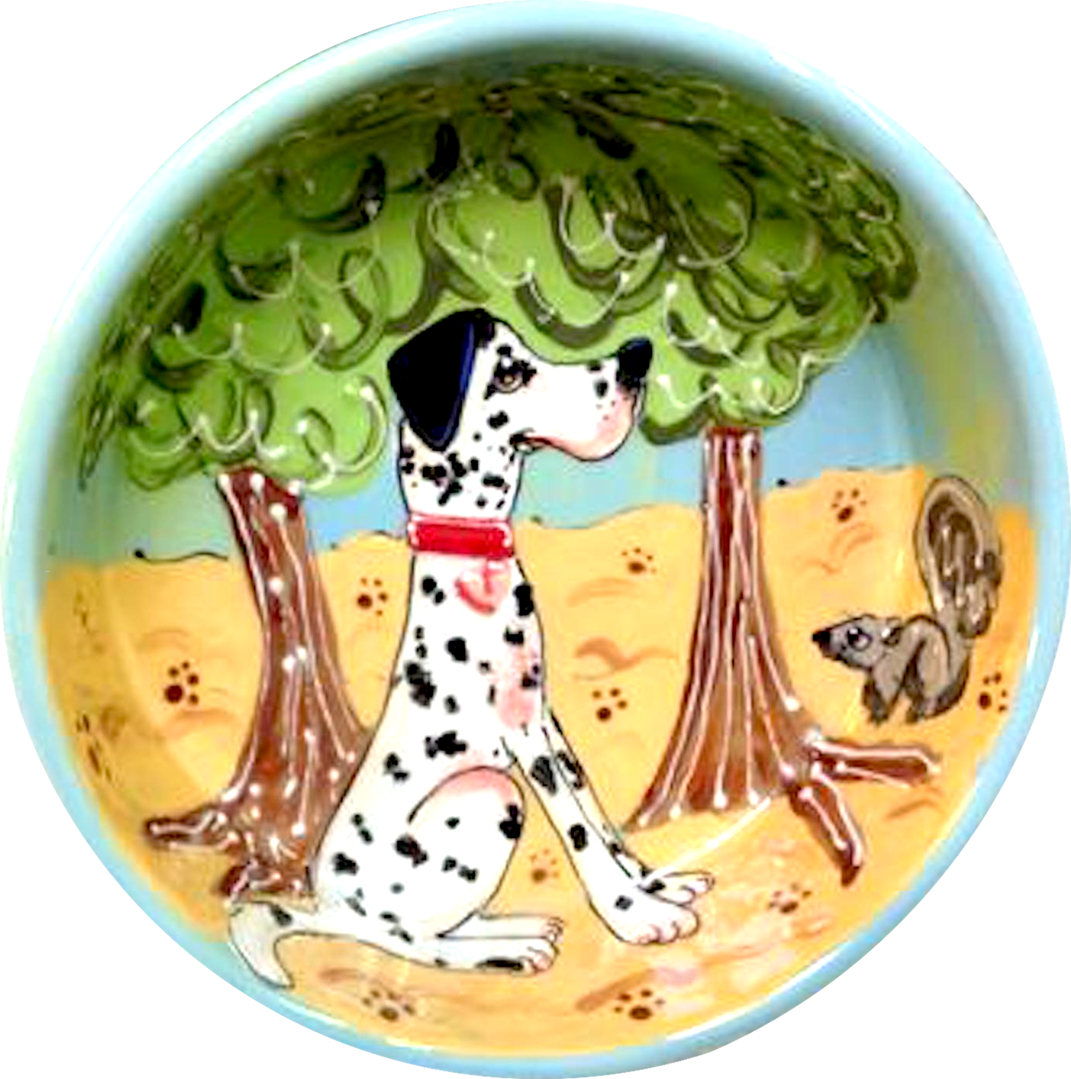 Dalmatian Pet Bowl