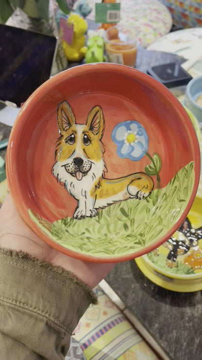 Corgi Garden Love