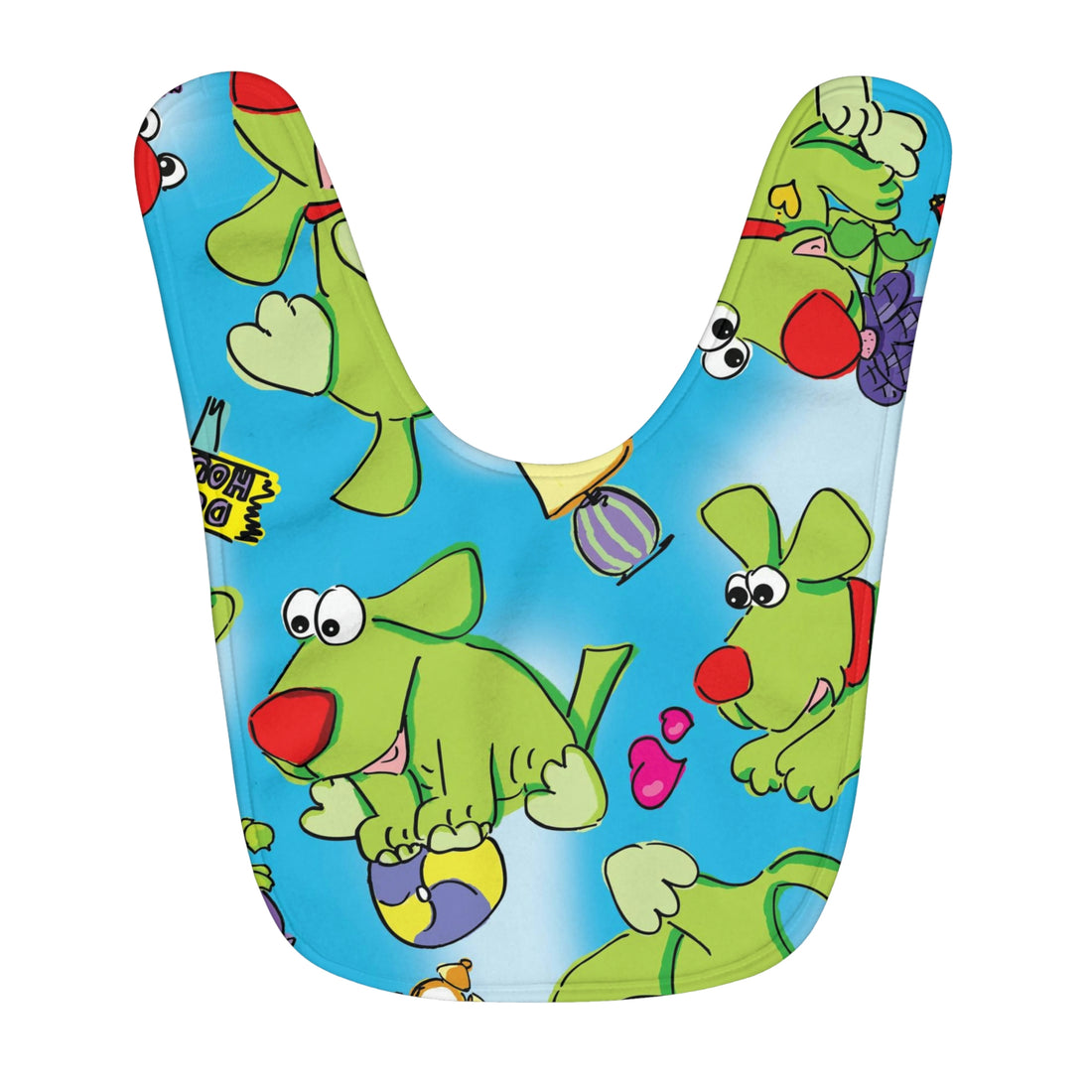 Gronk Fleece Baby Bib