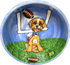 Football dog bowl/ Personalized pet bowls/ Debby Carman/ faux paw petique/ Faux Paw/ sports gift/ custom dog bowl