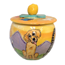 Golden Retriever Treat Jar