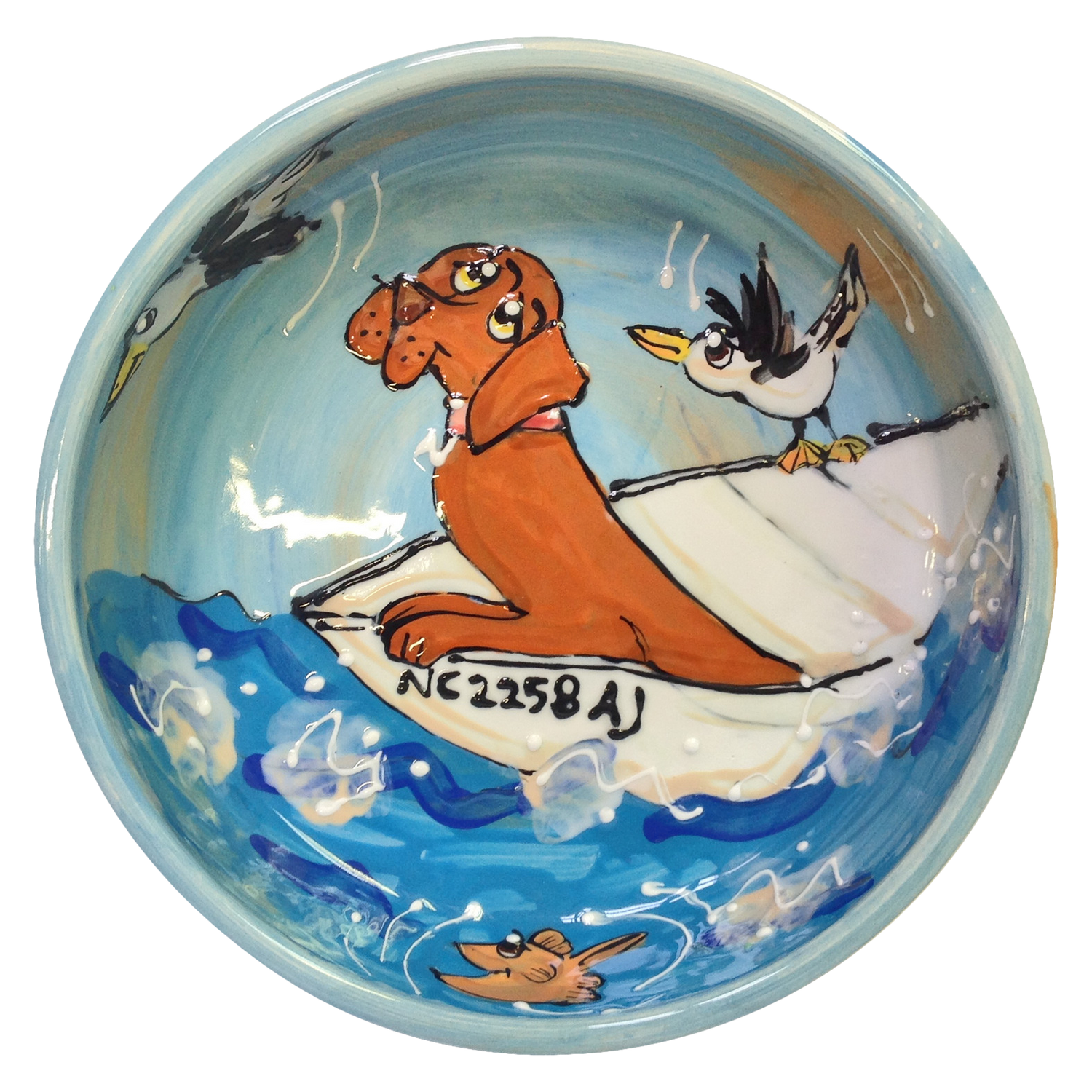 Hungarian Vizsla Dog Bowl