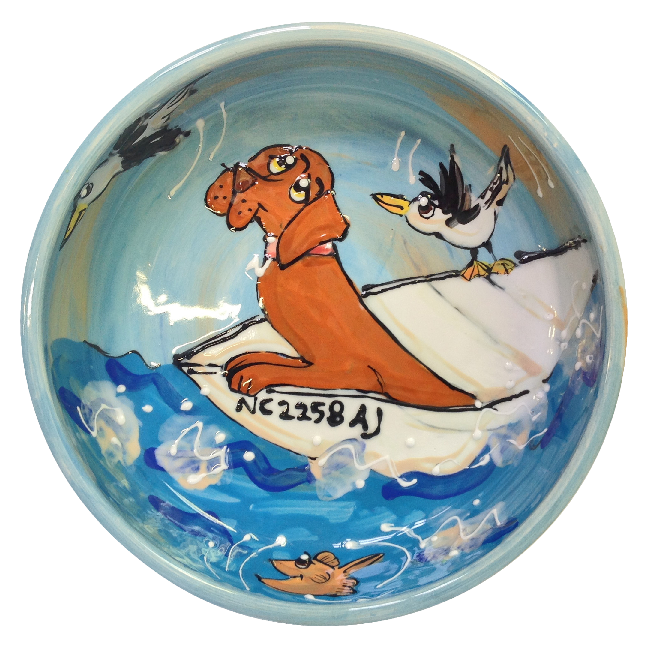 Hungarian Vizsla Dog Bowl