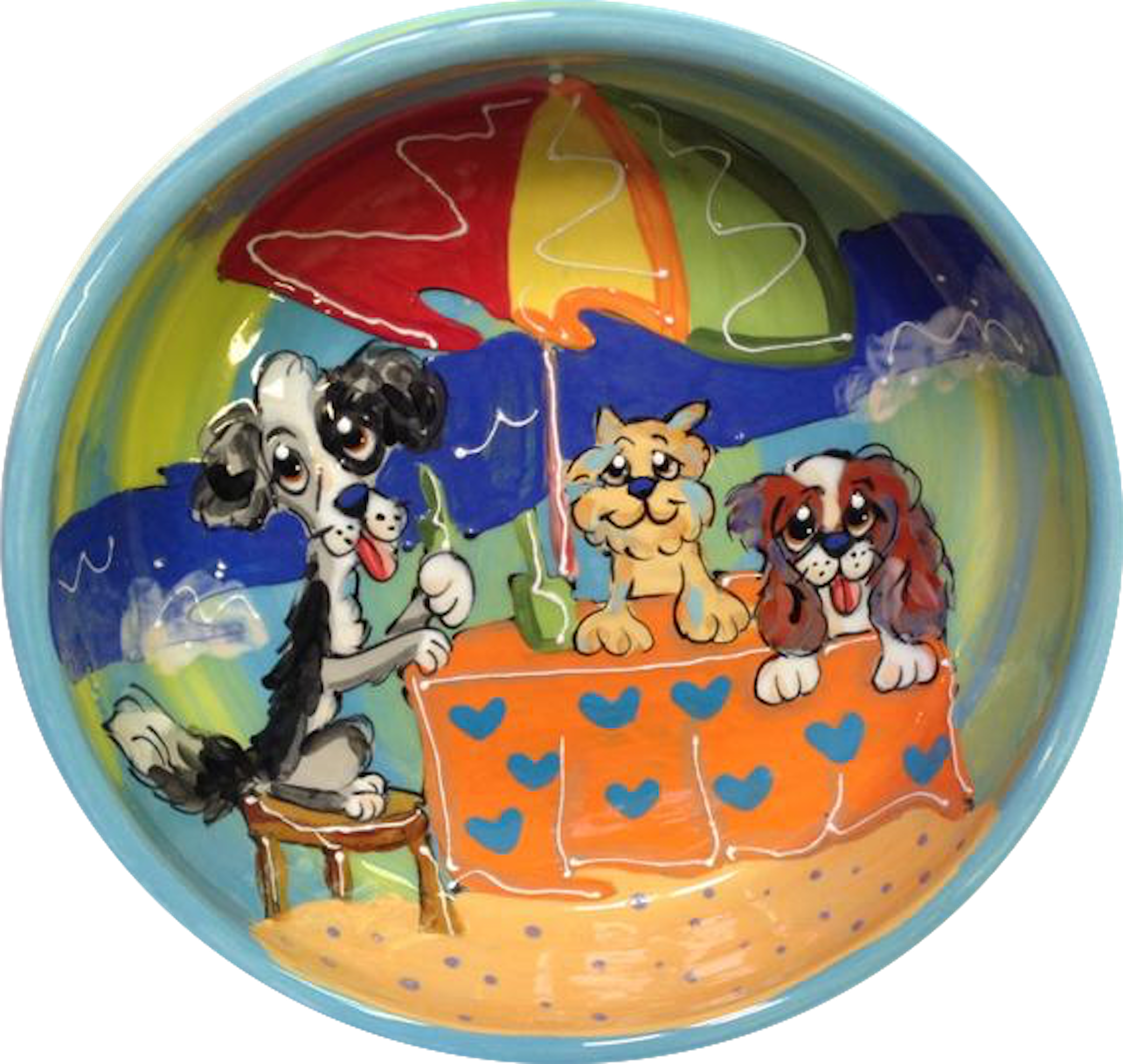 Whimsical Dog Bowl | Large