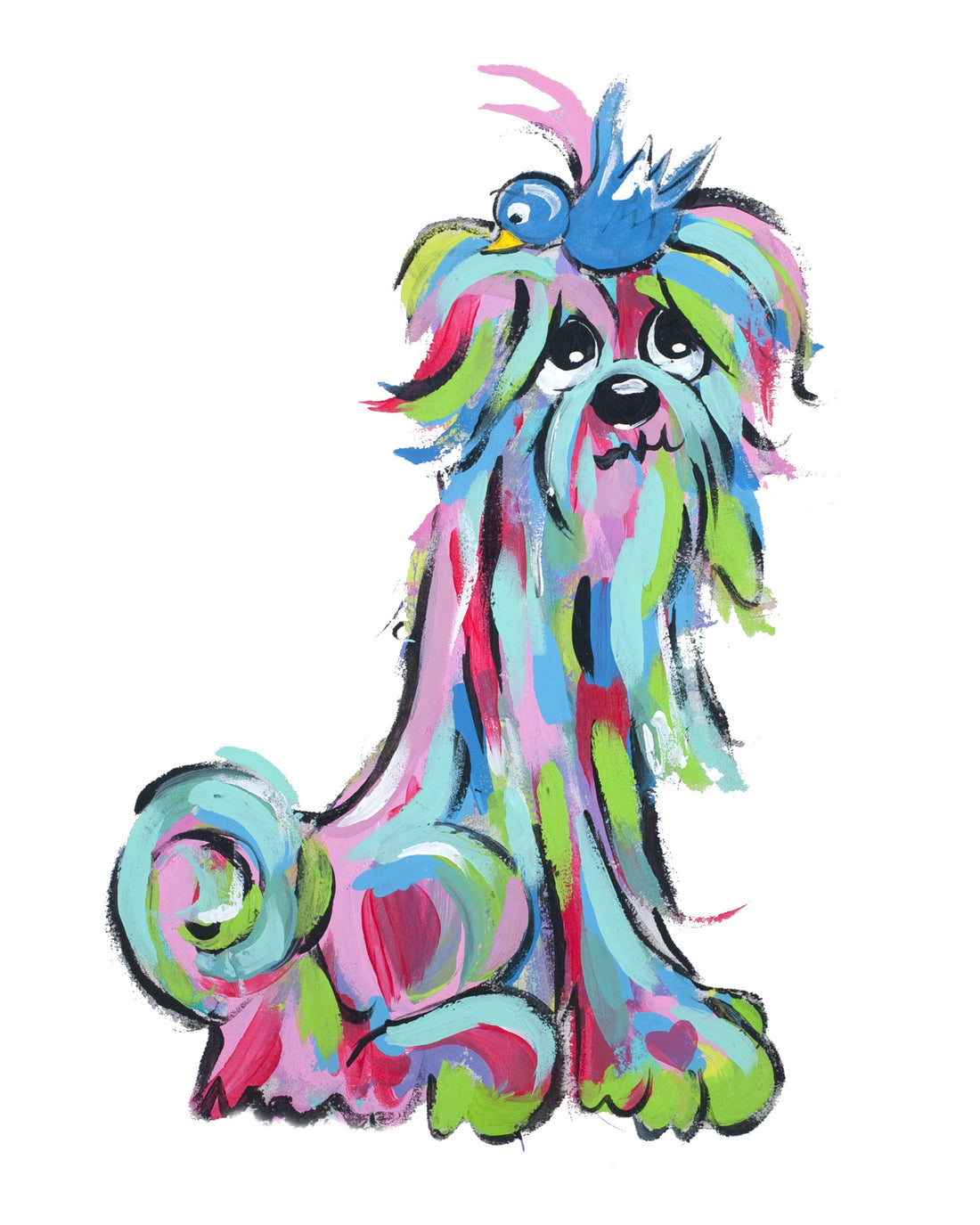 &quot;Lhasa Apso&quot; by Debby Carman, Faux Paw Productions