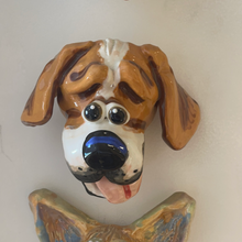 Dog Face Wall Sculpture