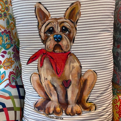 French Bulldog Decorative Pillow