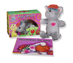 Kittywimpuss Got Game© Book & Hand Puppet Gift Boxed Set