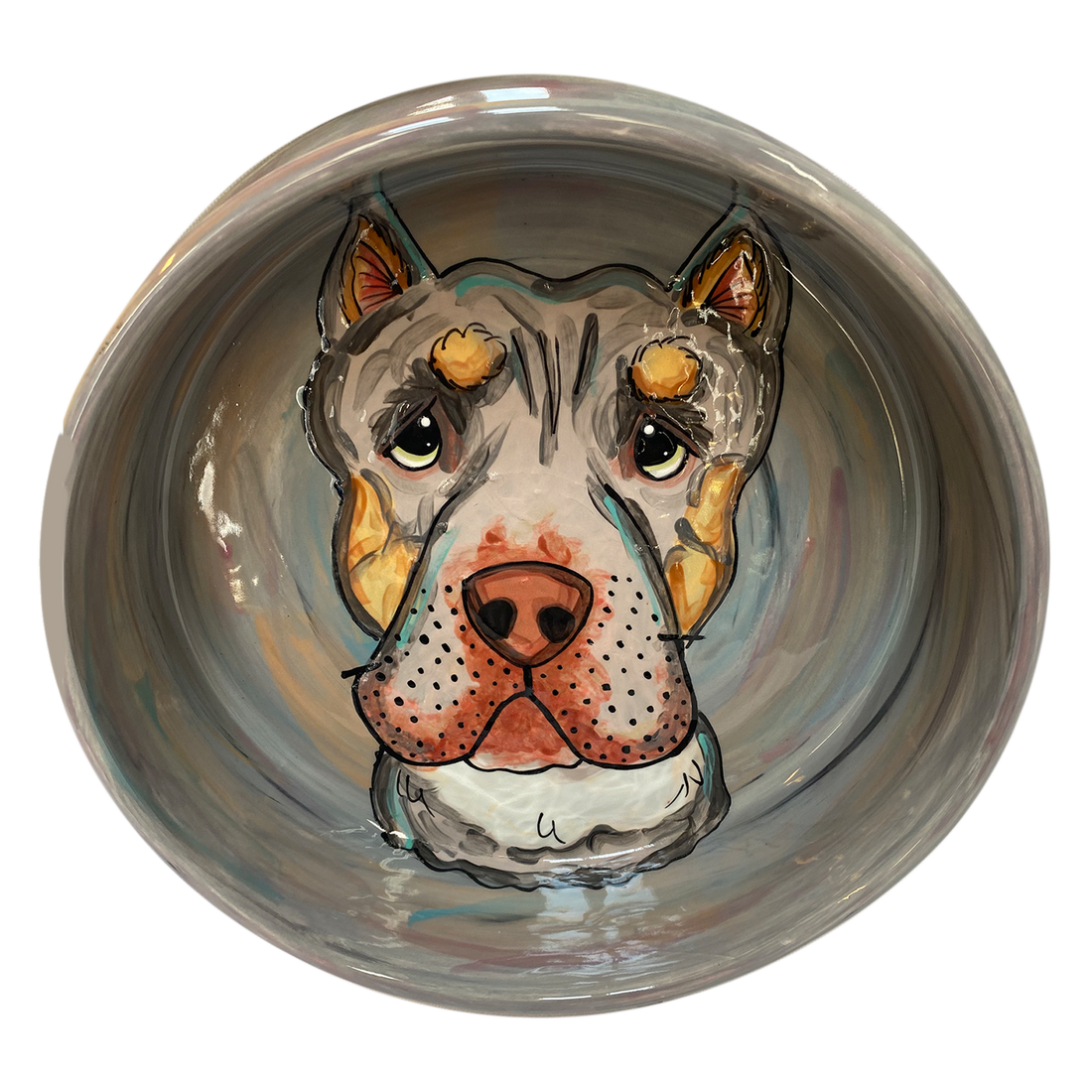 Pit Bull Dog Bowl