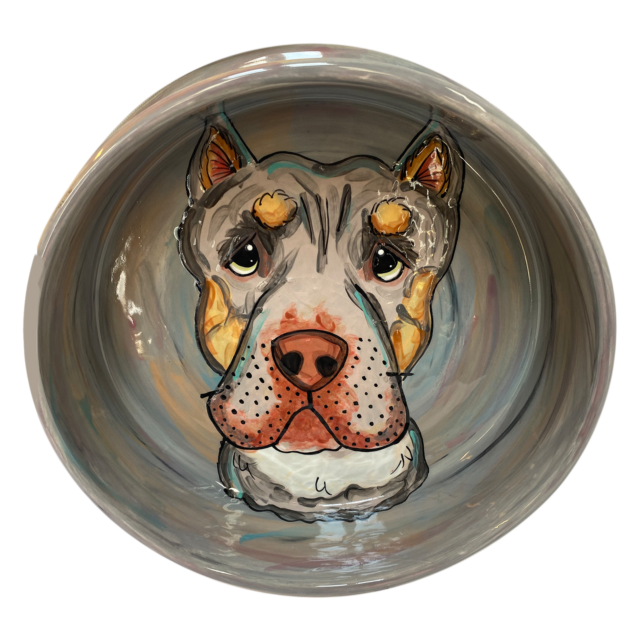 Pit Bull Dog Bowl