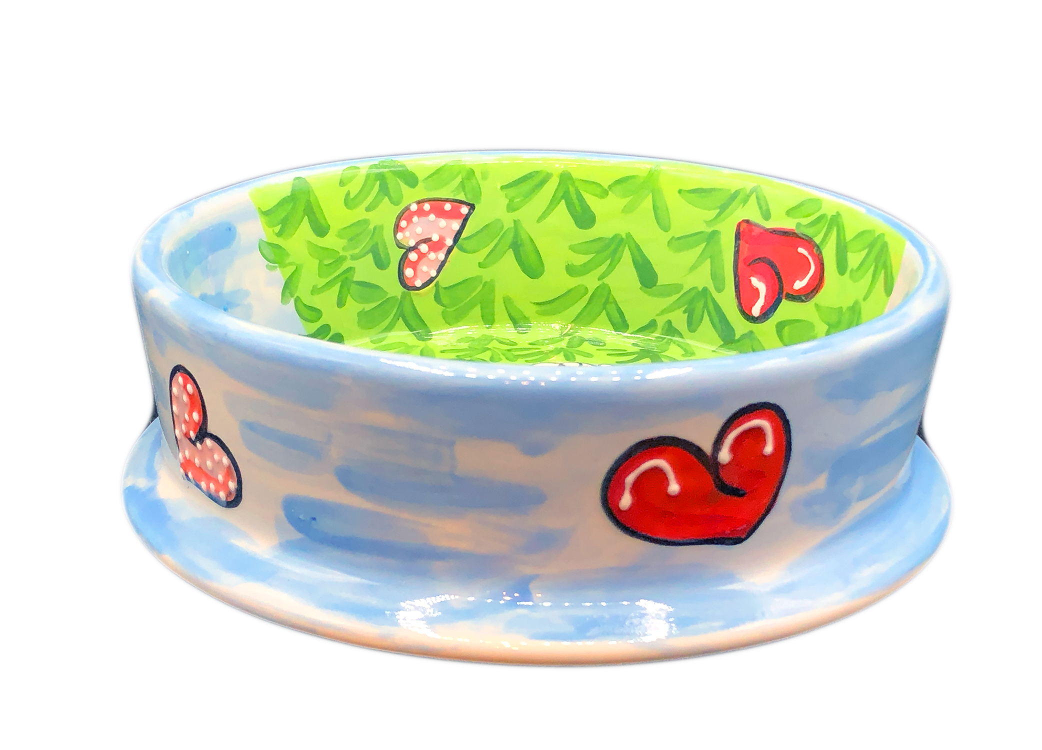 Pomeranian Love Ceramic Bowl