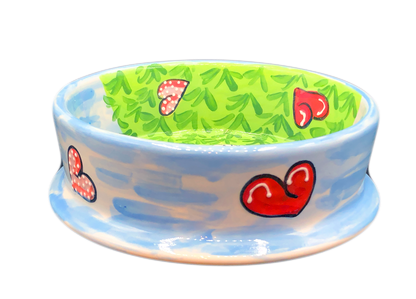 Pomeranian Love Ceramic Bowl