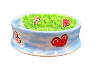 Pomeranian Love Ceramic Bowl