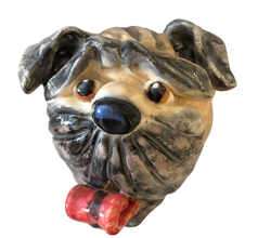 Pug Wall Sculpture