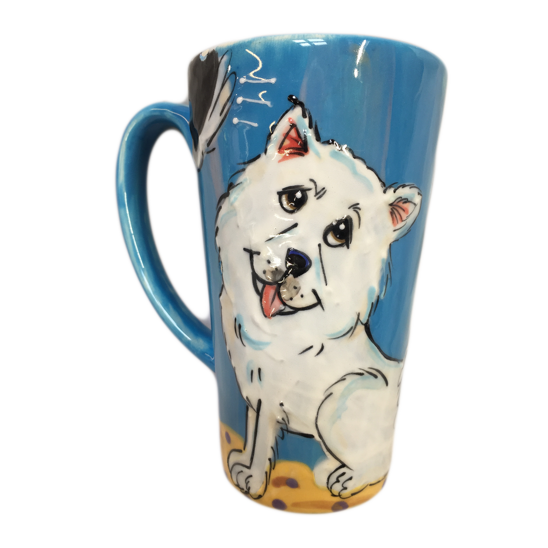 Samoyed Tall Latte Mug